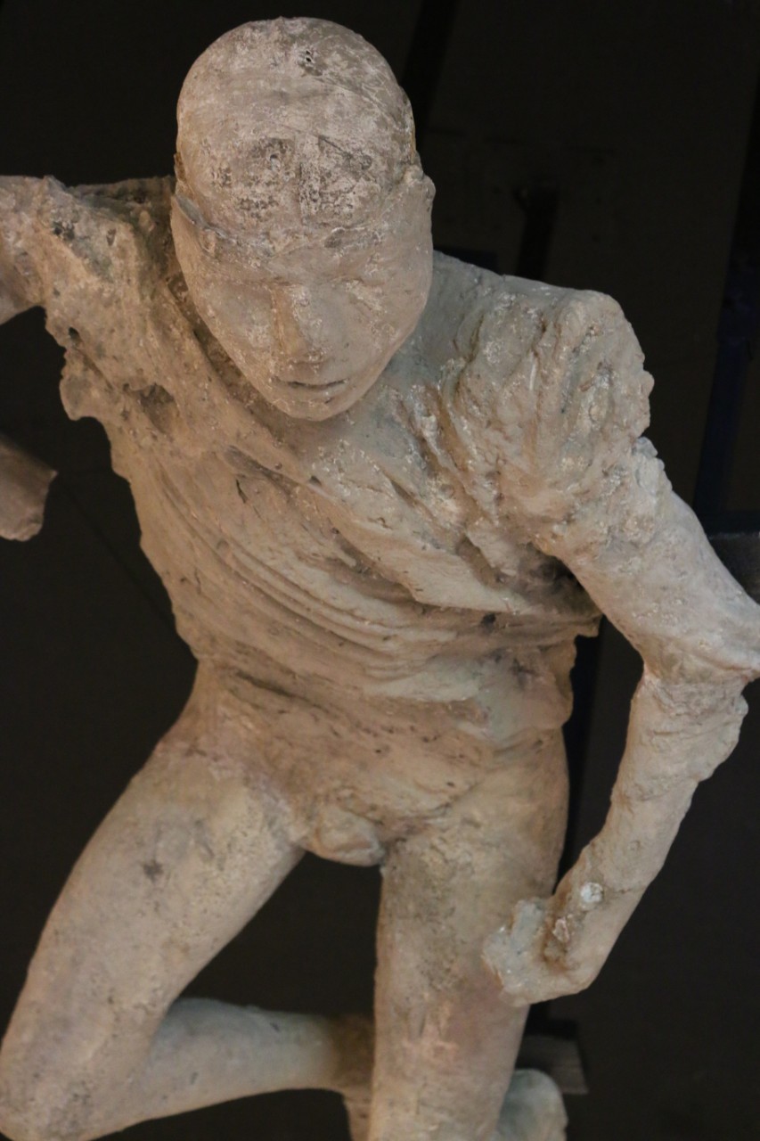 A Pompeian cast created in 1875. 