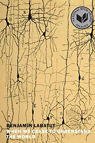 photo of a book cover with an image of spindly tree trunks