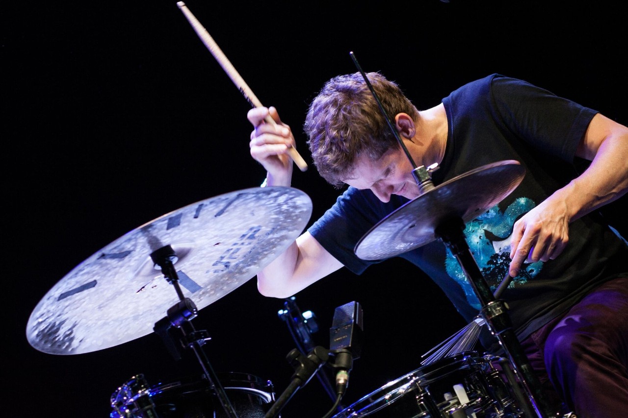 American drummer Jim Black