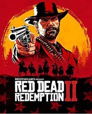 A poster of a video game. 