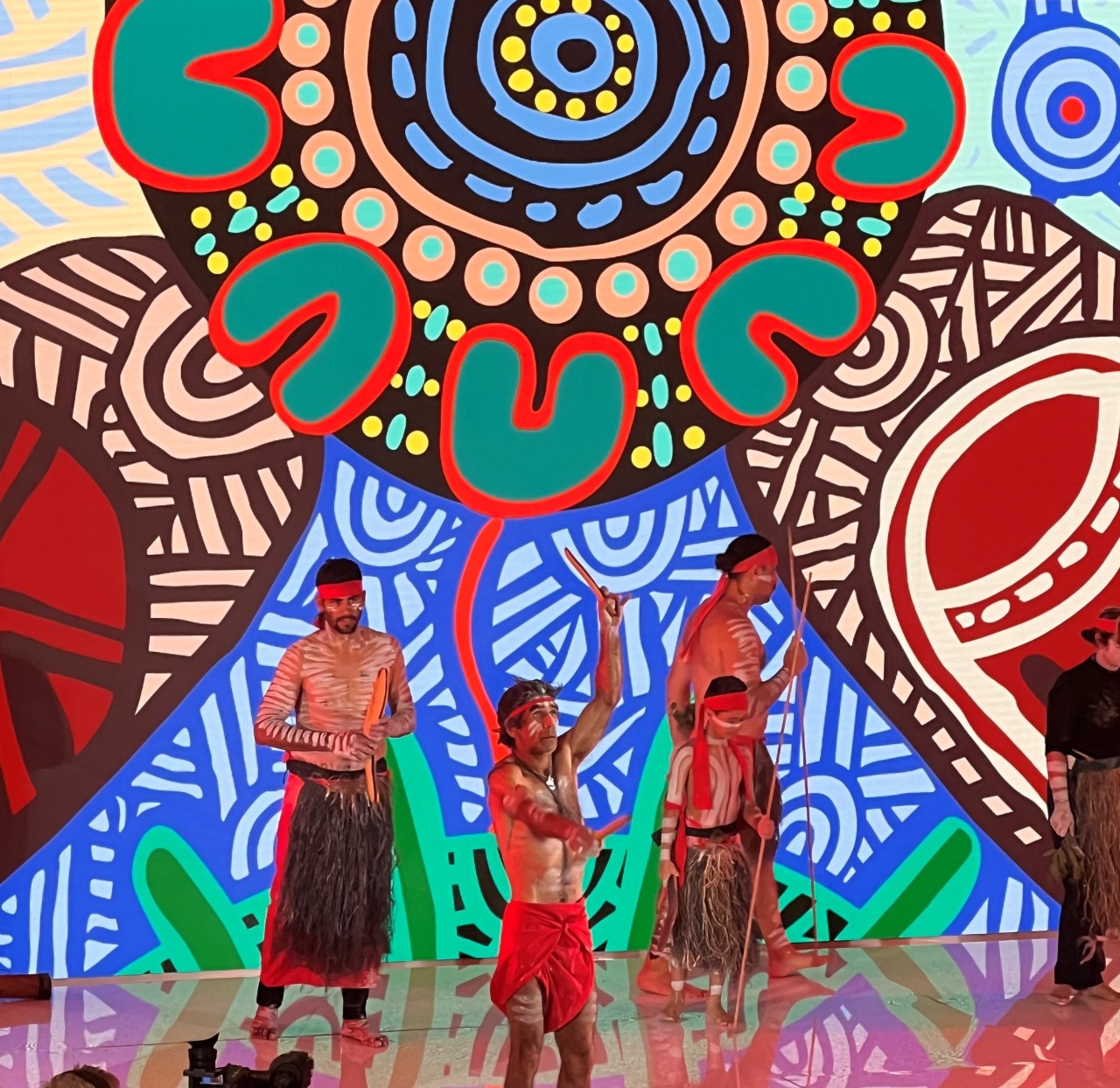 Aboriginal dancers