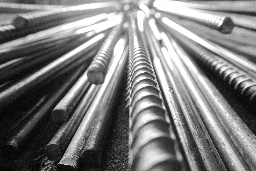 Steel rods