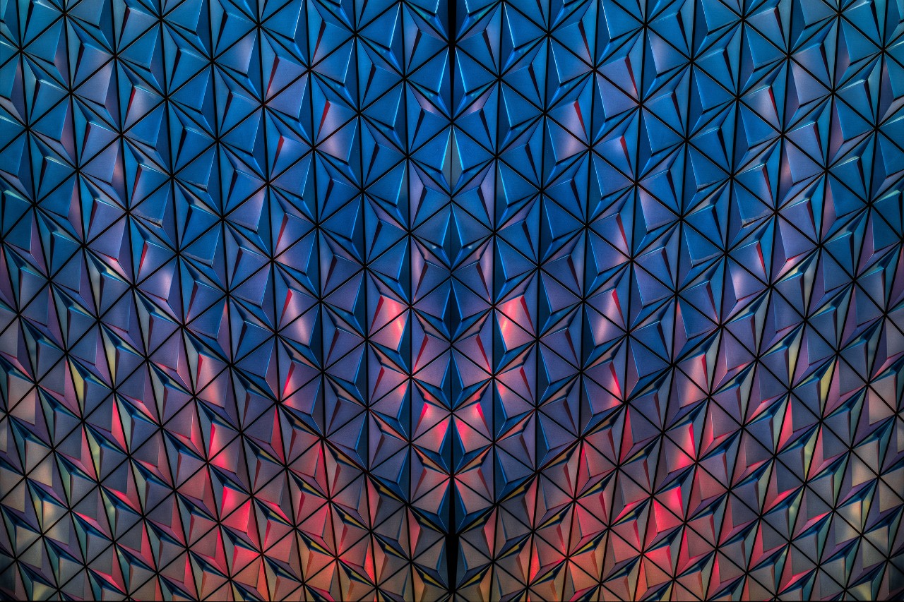 Glass grid