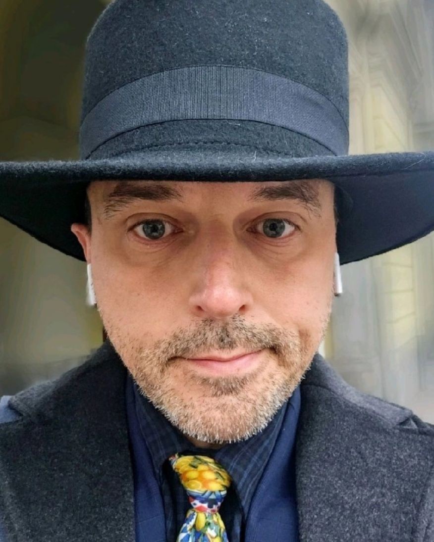 Close up image of Dr Vlado. 