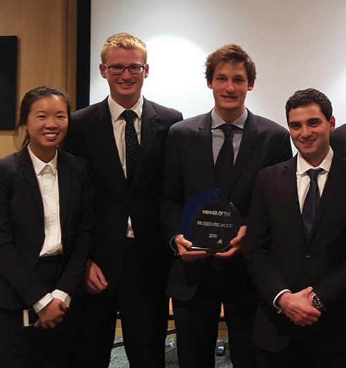 Vis moot team