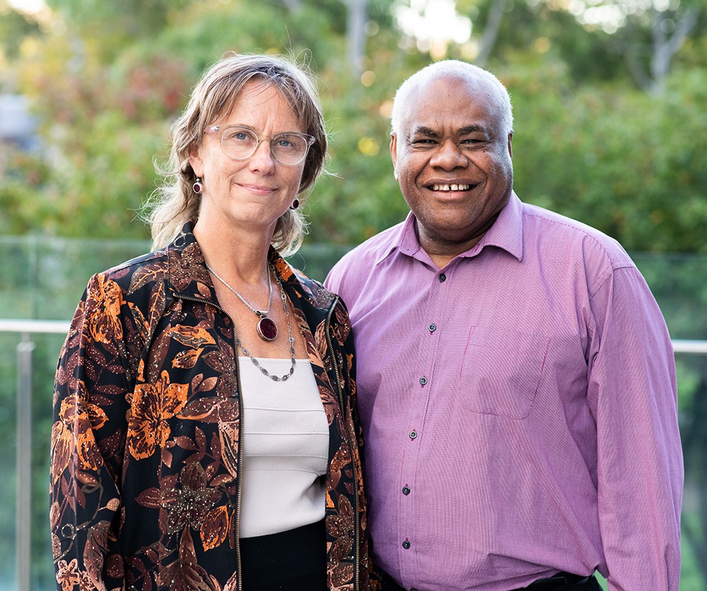 Jodie Kell and Steve Gagau