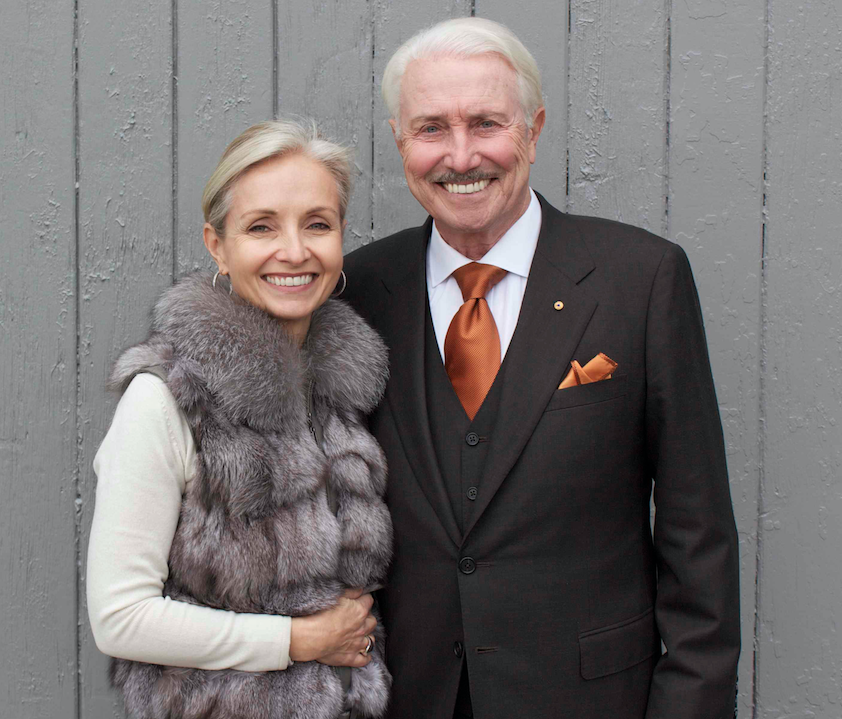 Samantha Meers and Nelson Meers AO