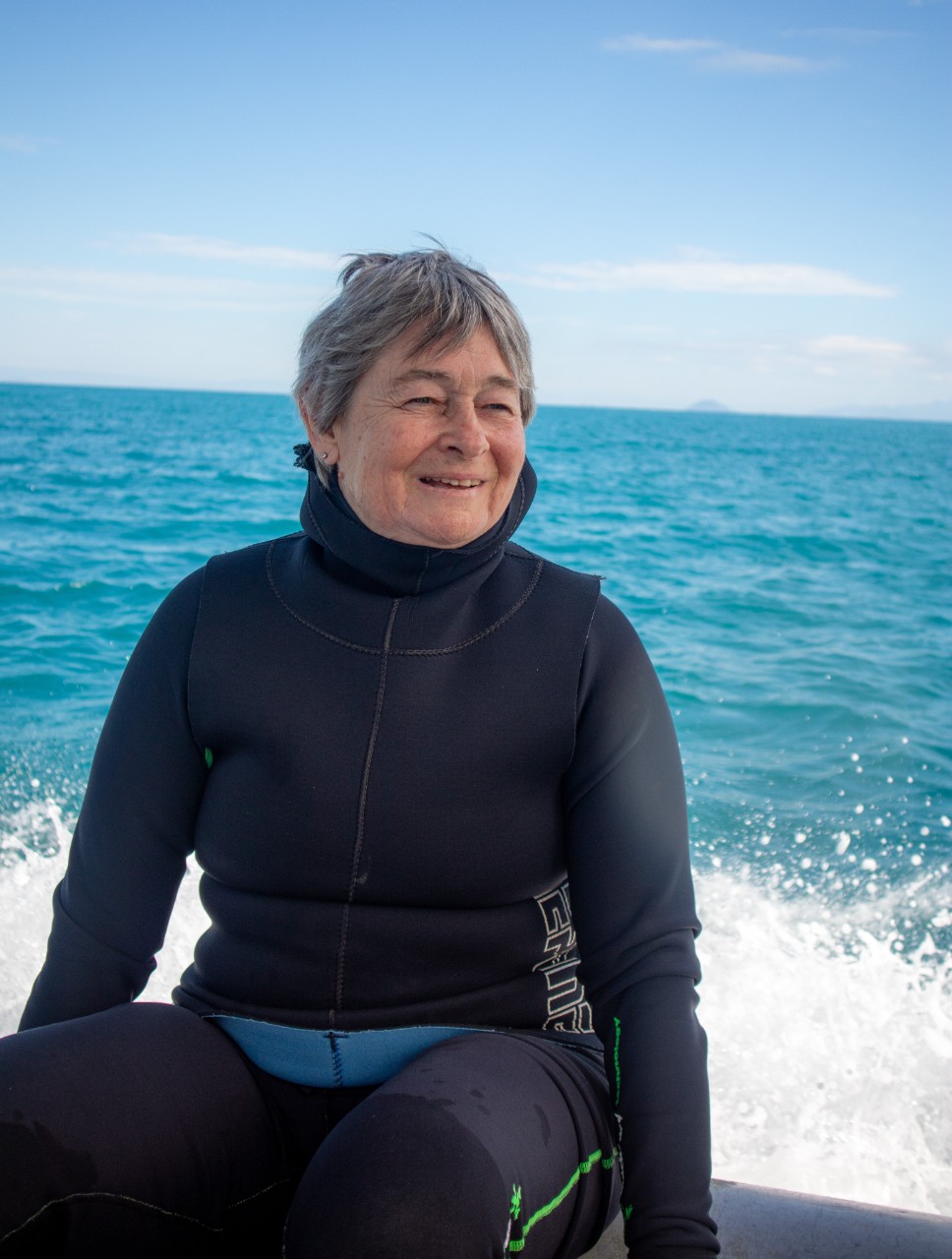 Professor Maria Byrne, lead author of the study. [Credit: Monique Webb]