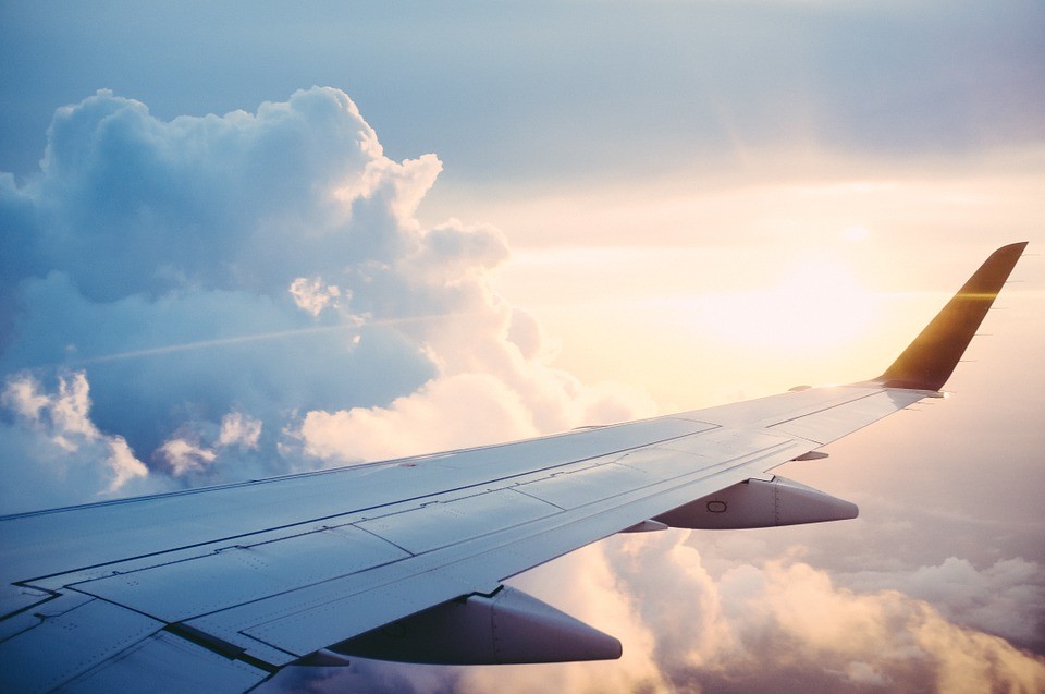 Air travel is a big contributor to greenhouse gases.