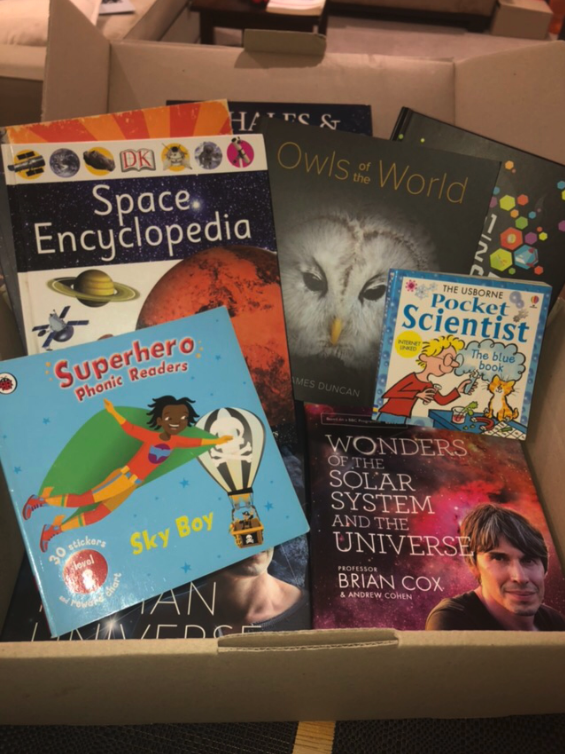 Science books