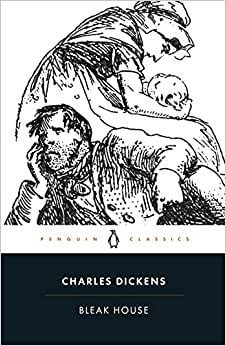 photo of book cover with an illustration of a family in 19th century England looking sad