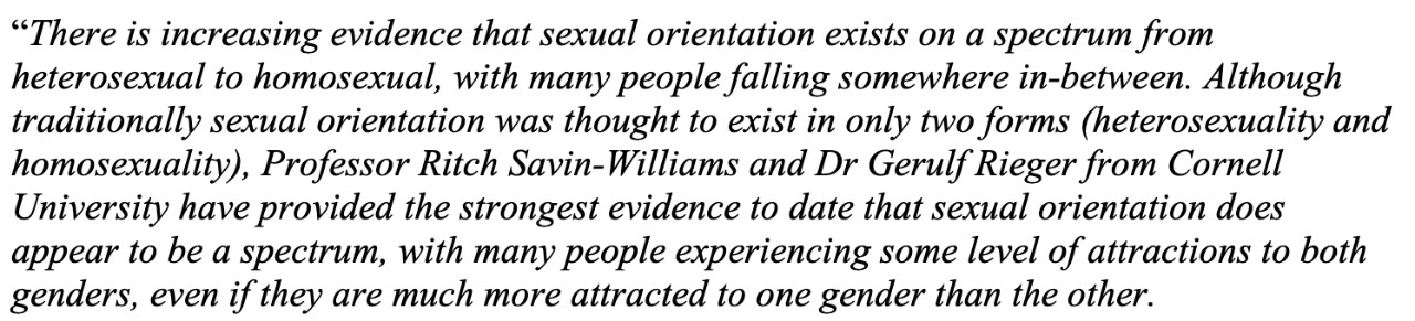 A text excerpt.